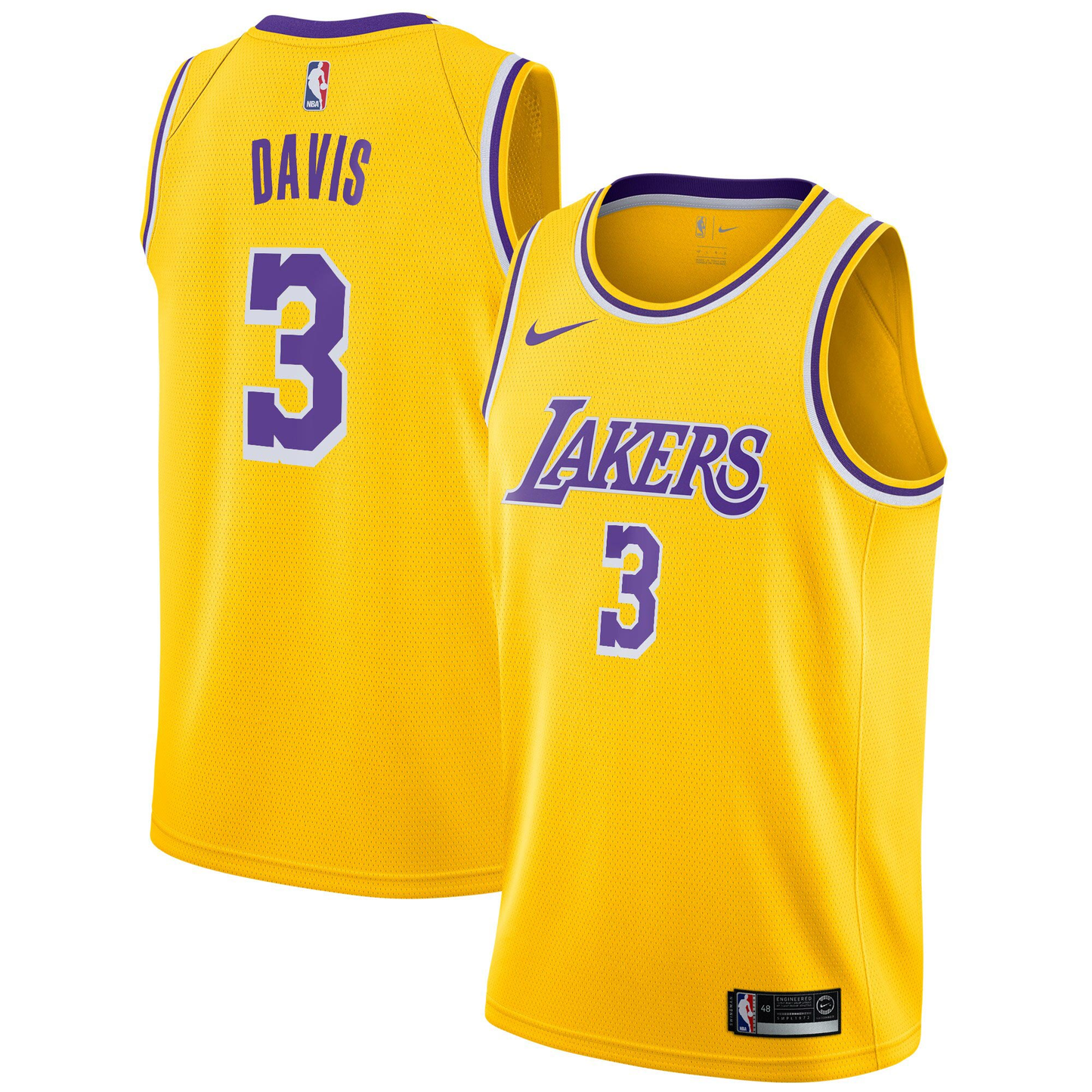Anthony Davis Los Angeles Lakers Jersey